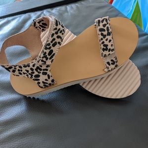 Madewell Maggie Spotted Calf Hair Sandal